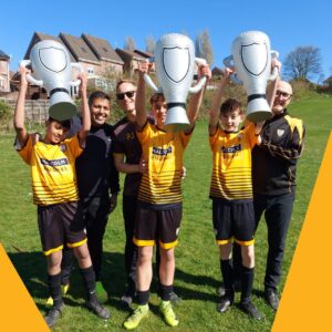 MHLS sponsored Davenham Rangers U13 win the league