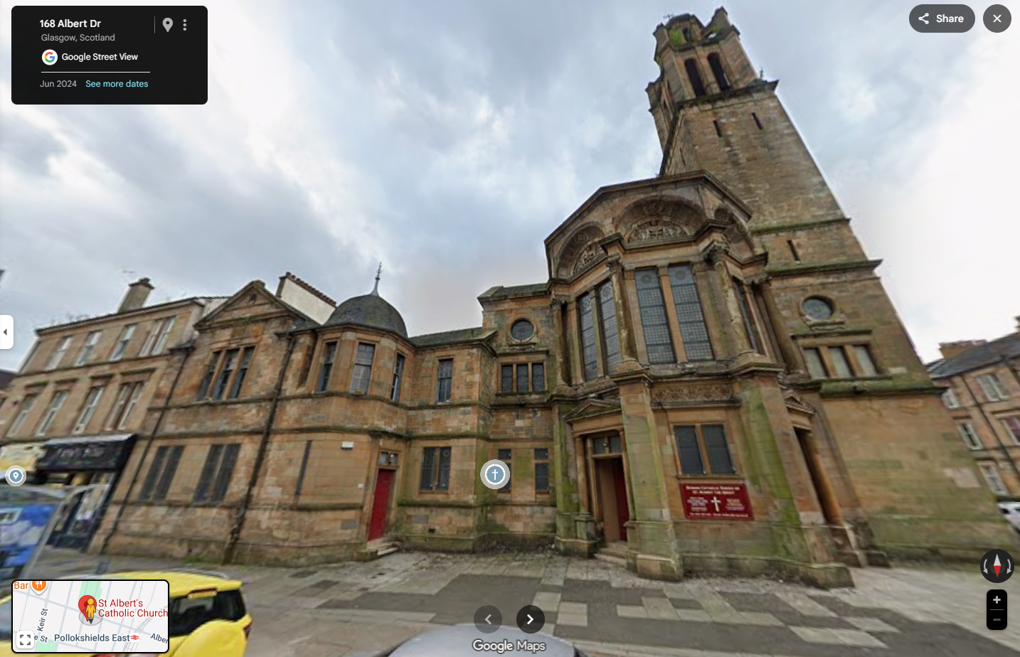 Heritage Survey of Victorian Church, Glasgow